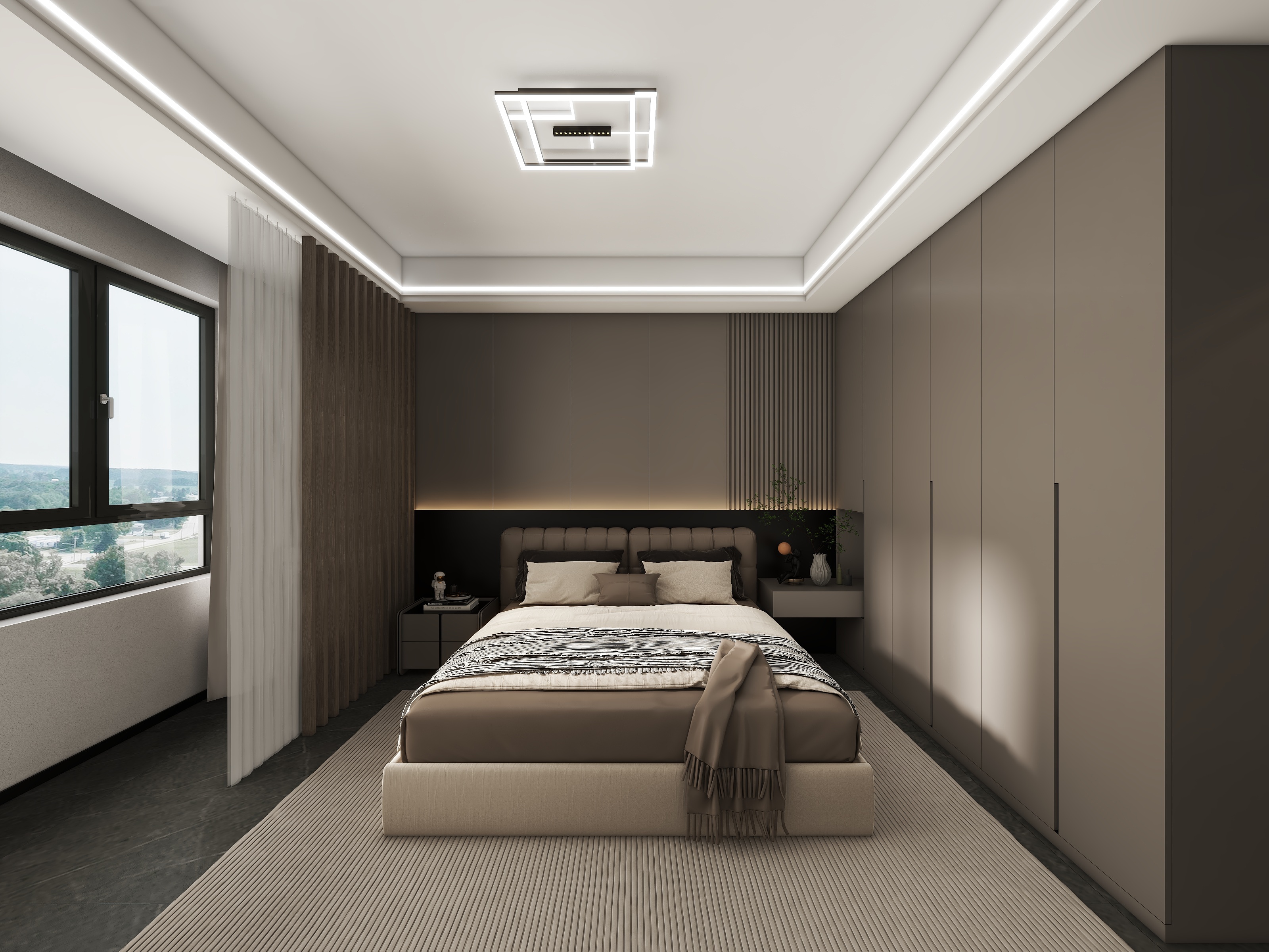 室内设计罙靑-117㎡3室-装修设计方案