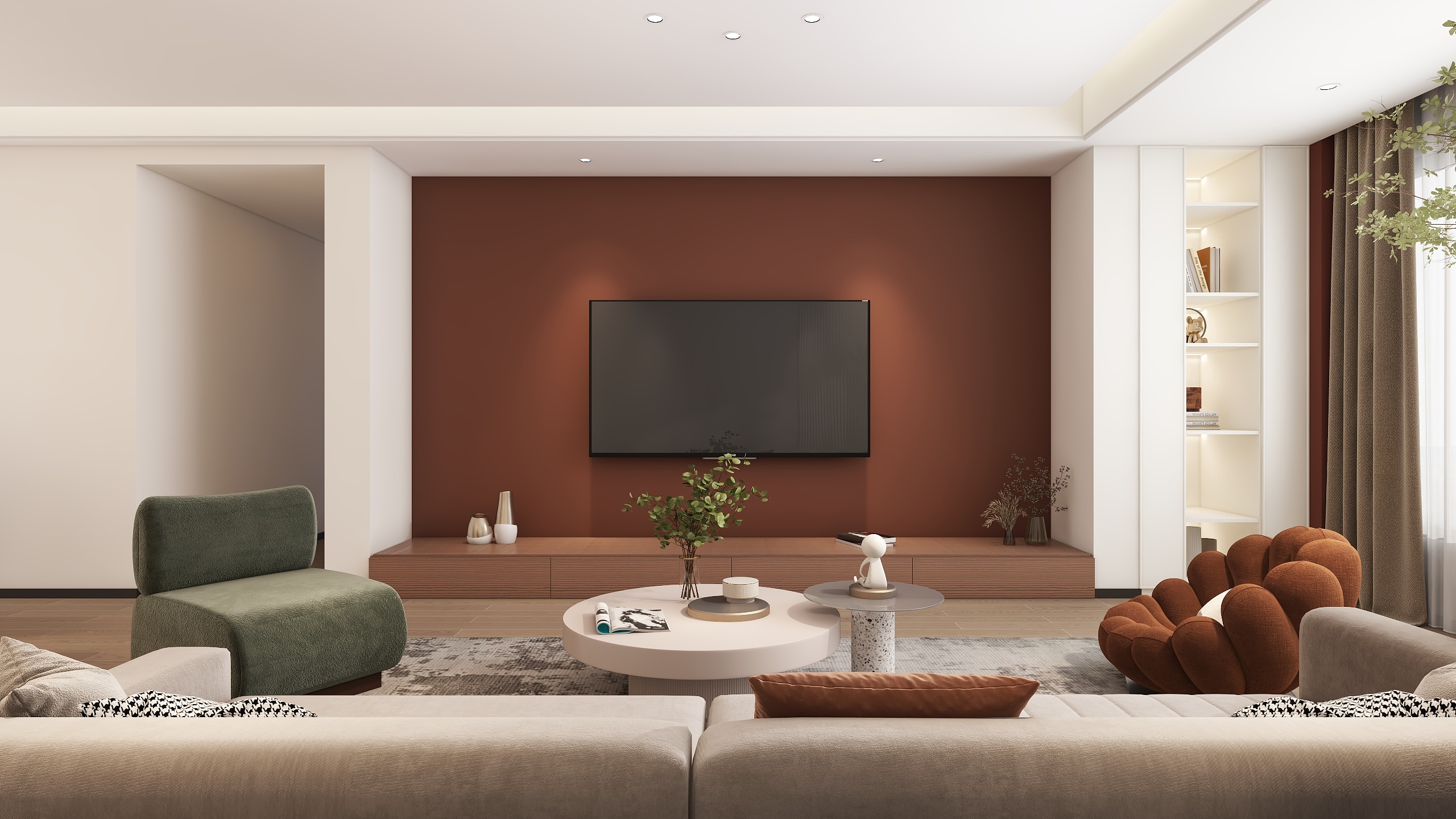 PEI-DESIGN-现代简奢-保利时代-装修设计方案