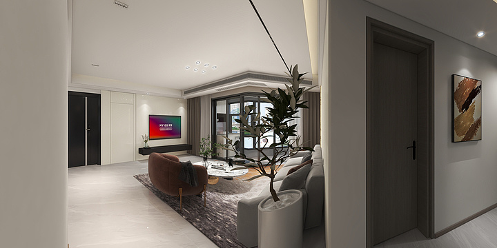 臻创空间设计-沭阳县红星天铂-装修设计方案