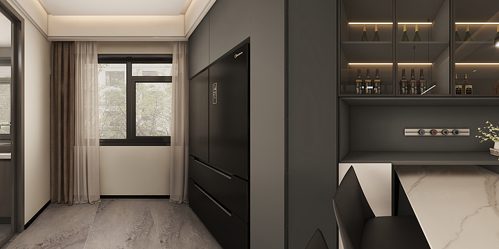 宅艺全案设计工作室-意式极简  3室两厅120平-副本-装修设计方案