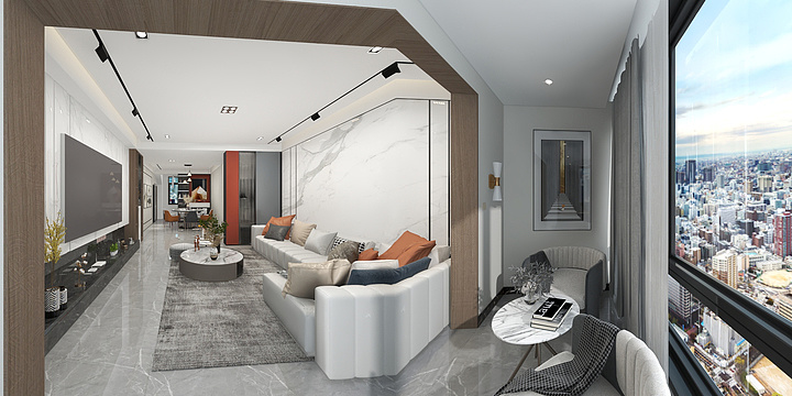 欣尚设计工作室-路政小区-装修设计方案