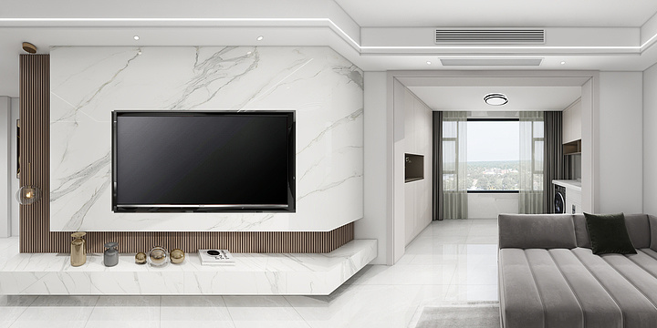 全景效果图aa-万尚39-1102-装修设计方案