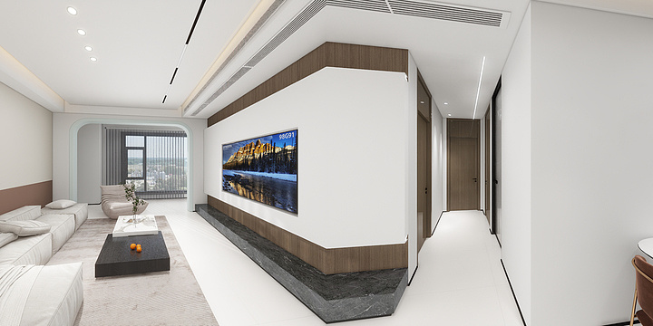 设计师罗先森-块总豪宅-装修设计方案