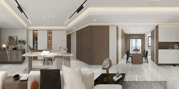 设计师潘强-紫悦府-装修设计方案