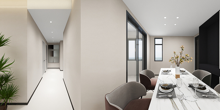 长辰室内设计-尚上雅居-装修设计方案