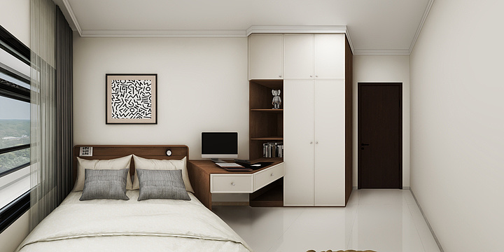 Vicky设计-东江新城三期9栋2单元3301房-装修设计方案