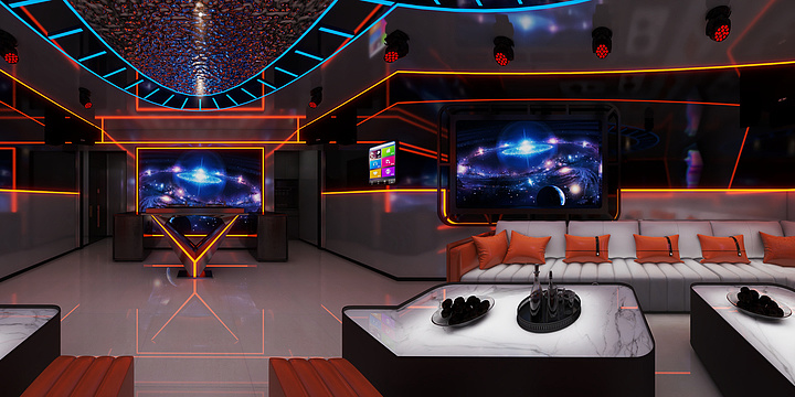 彭富彦HsXK-杨凌KTV -装修设计方案