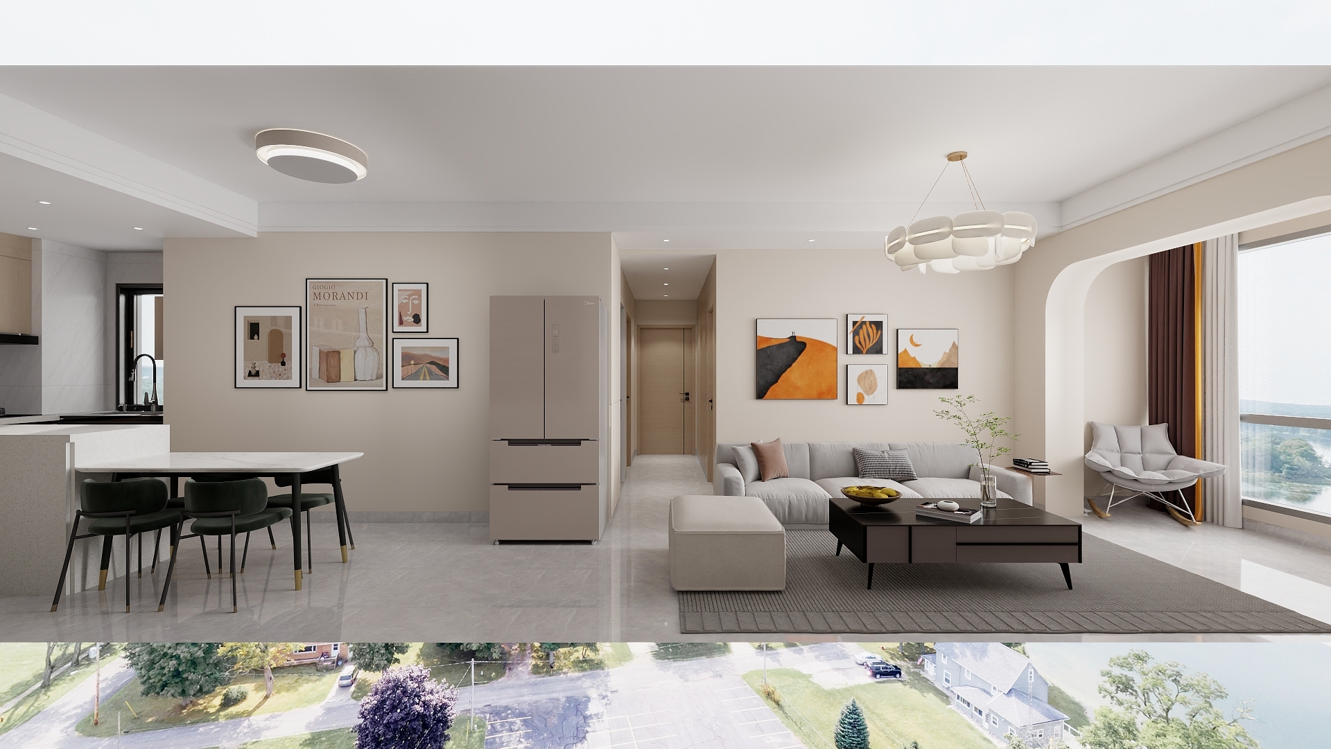 六便士~98-阳光名苑-装修设计方案