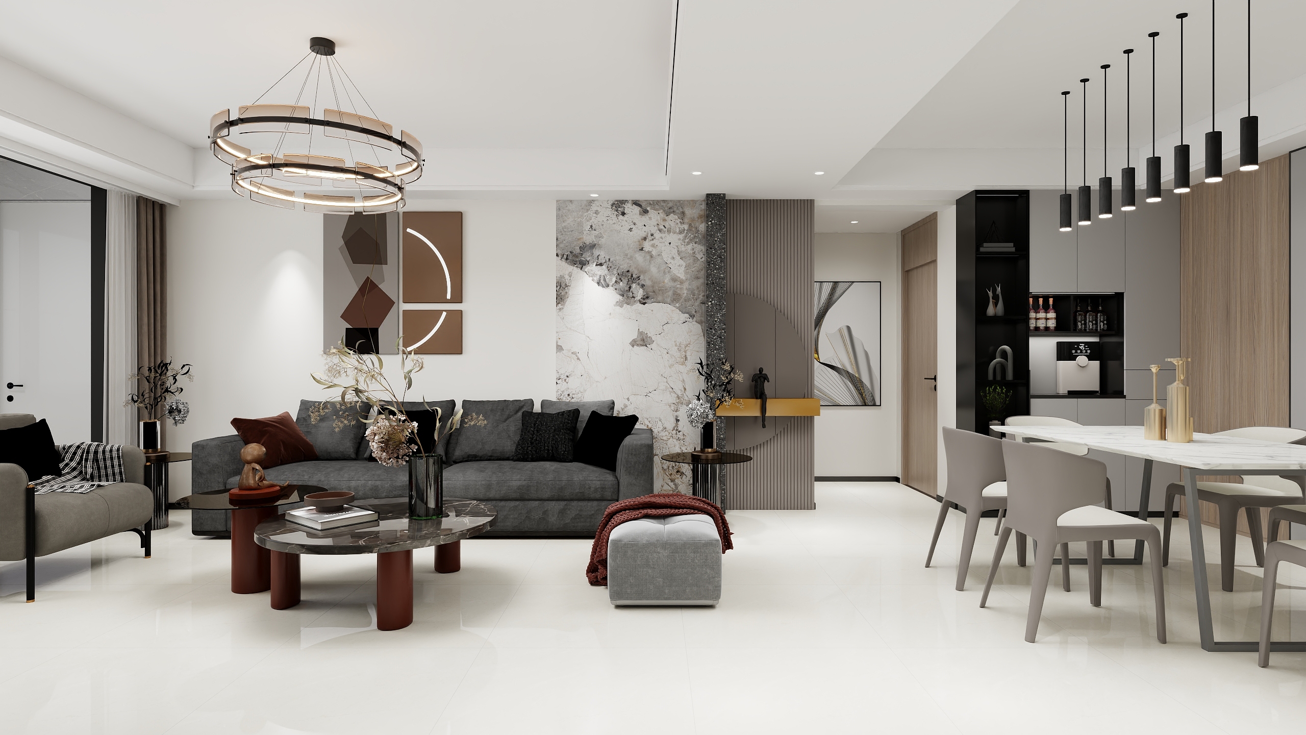 DavidDesign-绿城百合新城锦兰园-装修设计方案