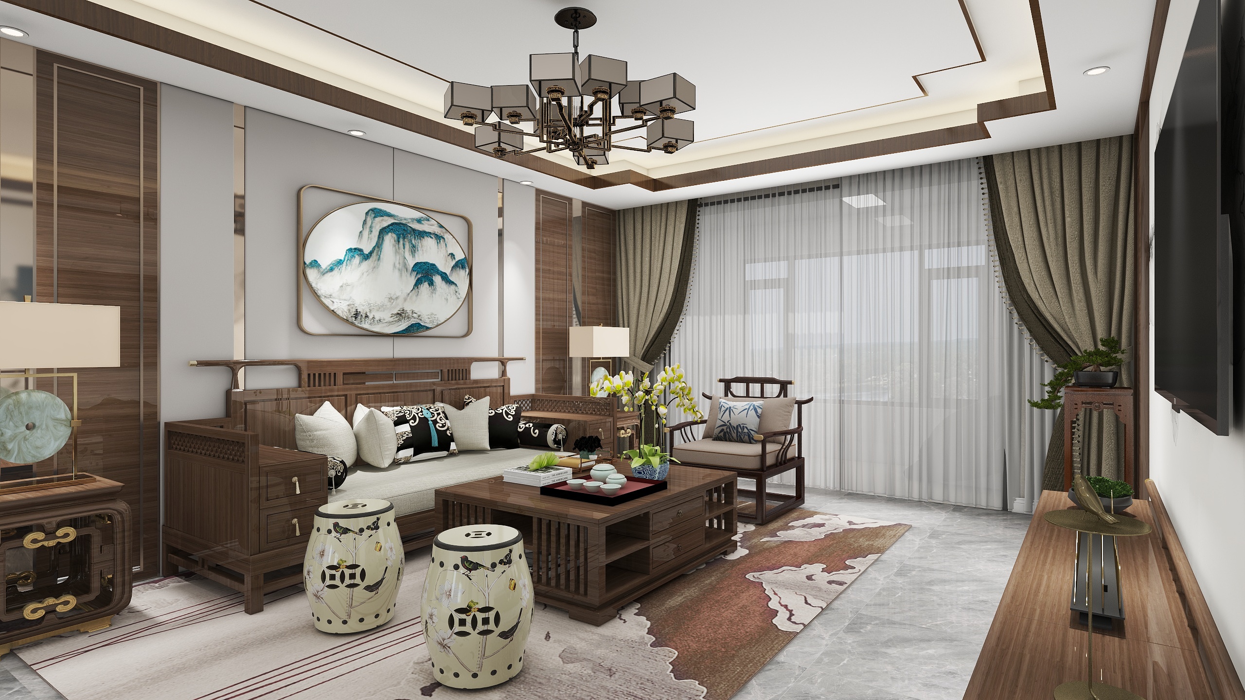 执手问华年-盛华北区23-1-901-装修设计方案