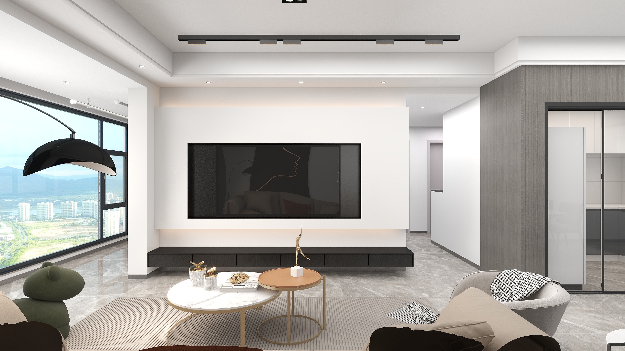 设计Sunqiang-紫金台105㎡3室-装修设计方案