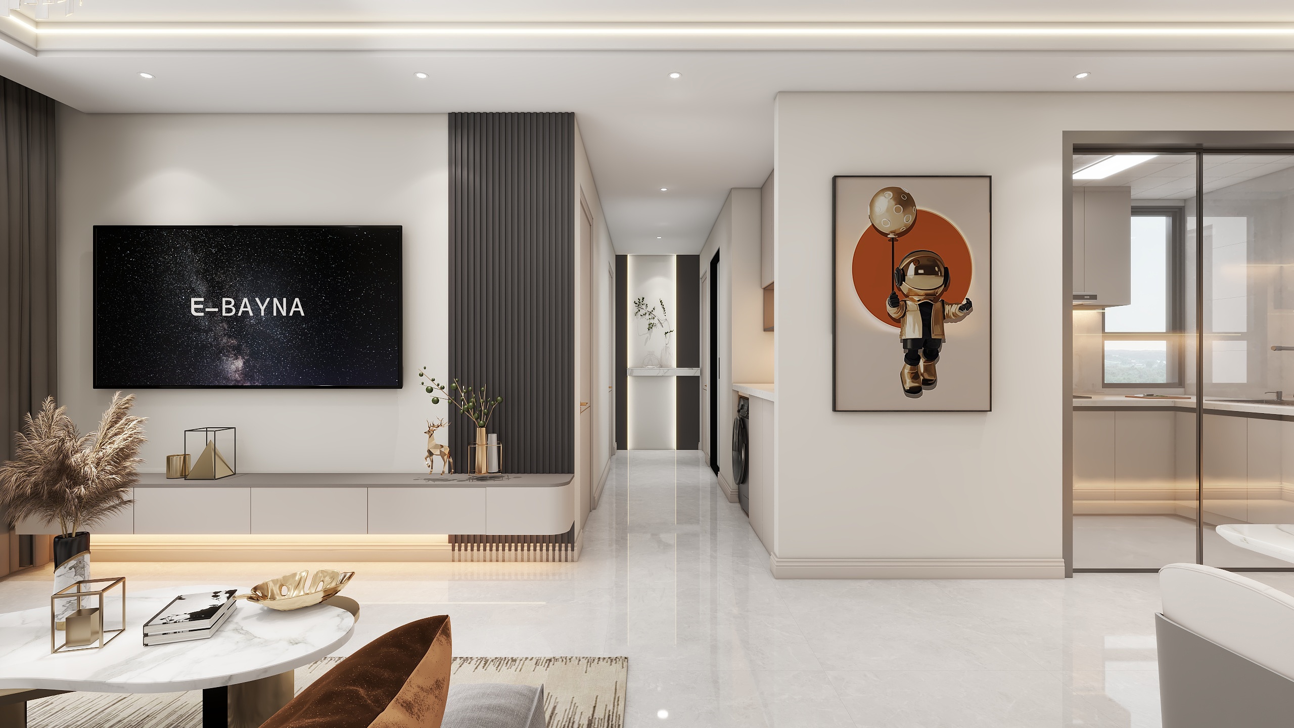 执手问华年-融创奥城105-装修设计方案