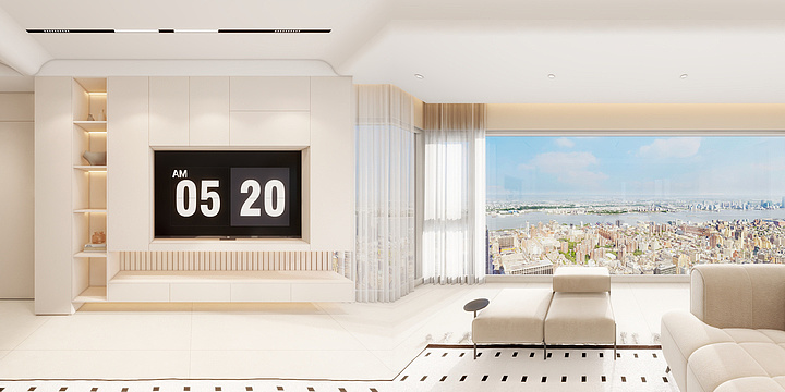 LangBo-东湖盛景 奶油风-装修设计方案