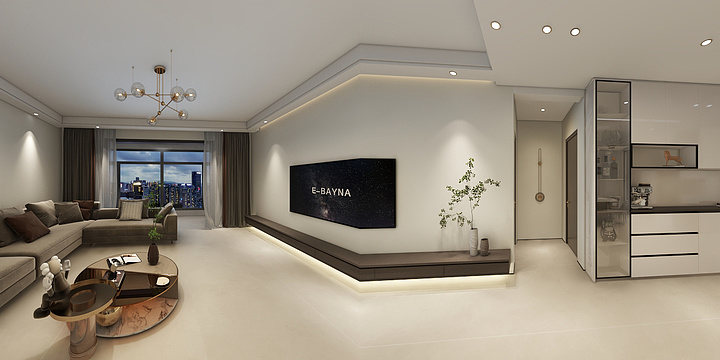 陕西居永悦建筑装饰工程有限公司-黑石空间设计3.15-装修设计方案