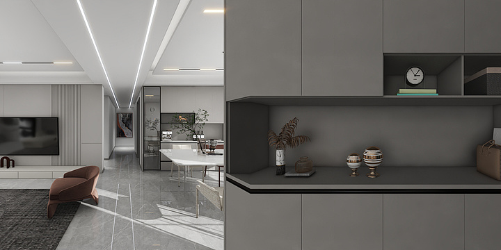 一铭设计装饰有限公司-葛店新城A3-2-2703-装修设计方案