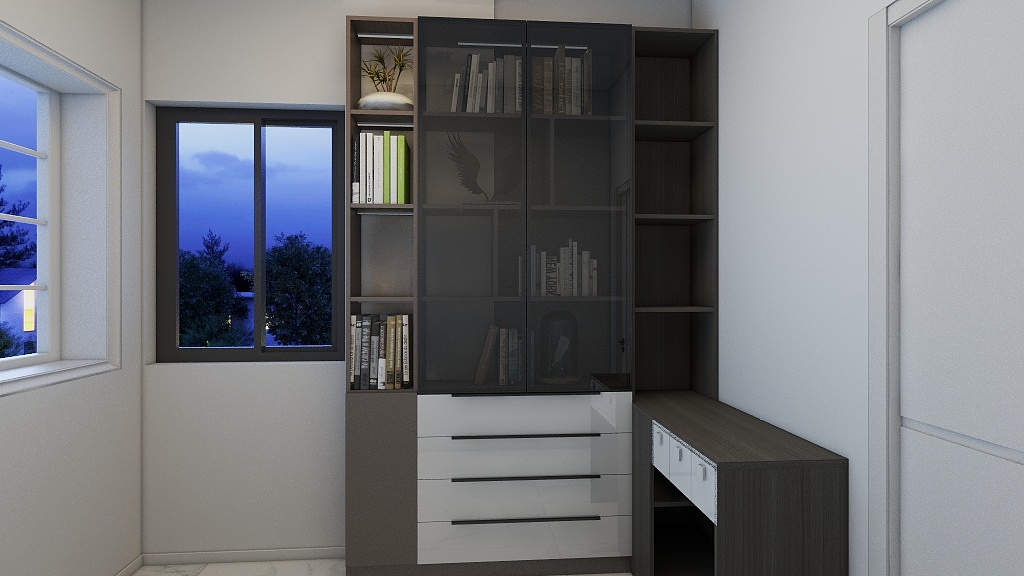 小苏的设计-硬装专业等级考核户型-装修设计方案