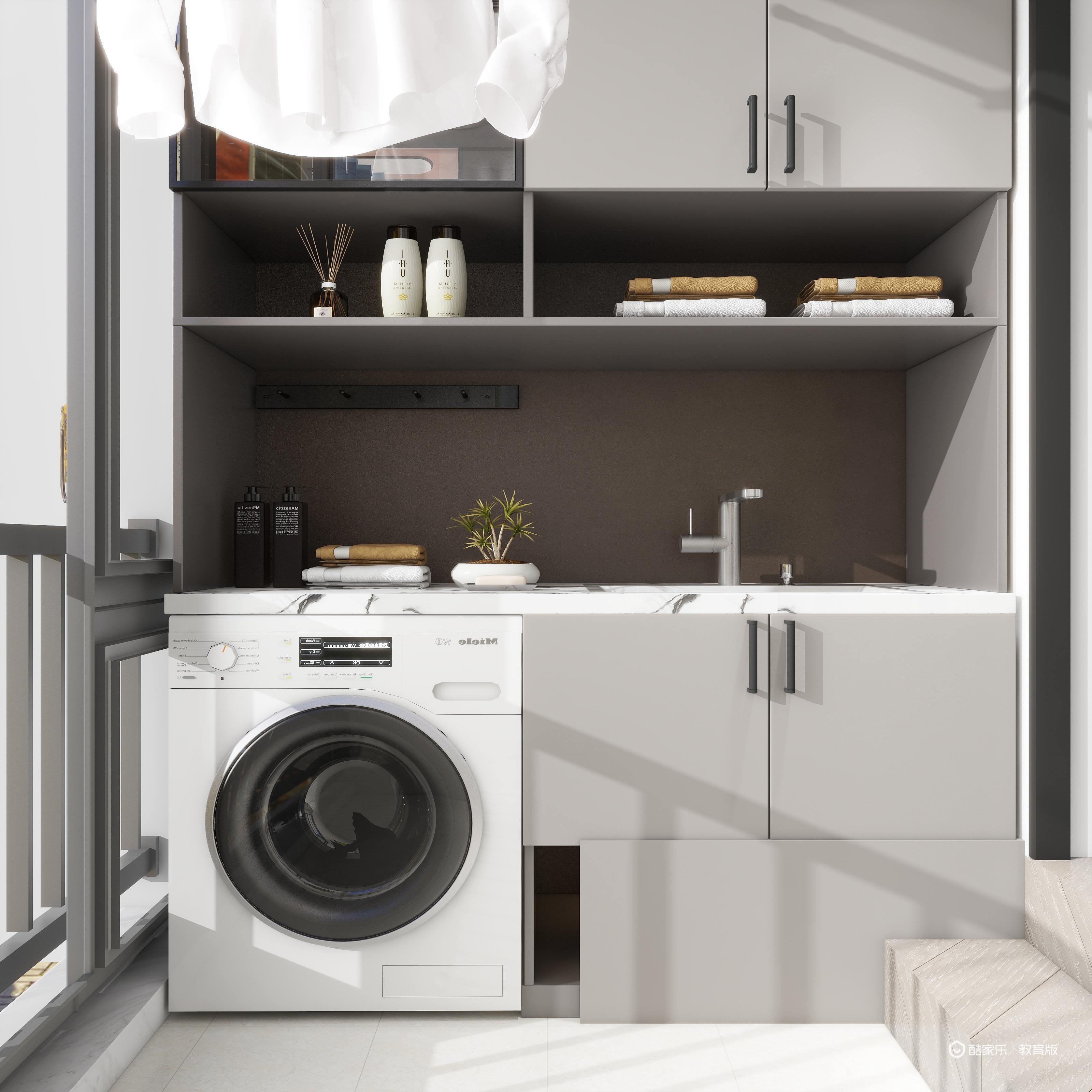 广西大赛比赛账号11-医生【现代美式】-装修设计方案