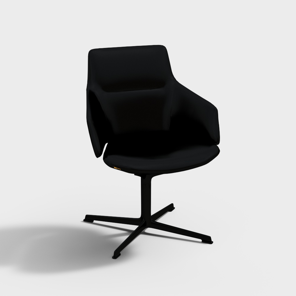 Arper_Aston_Conference_armchair_4ways_192813D模型