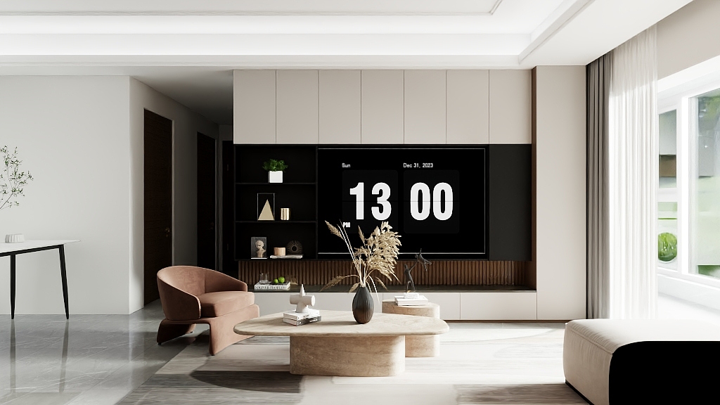 耳东@-融创公园大观3栋3903-装修设计方案