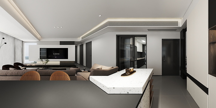 弓长.Luyao-雍锦兰台  吊顶变更-装修设计方案