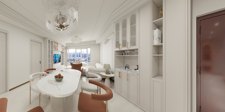 室内设计师飘然-景瑞清能江南悦-装修设计方案