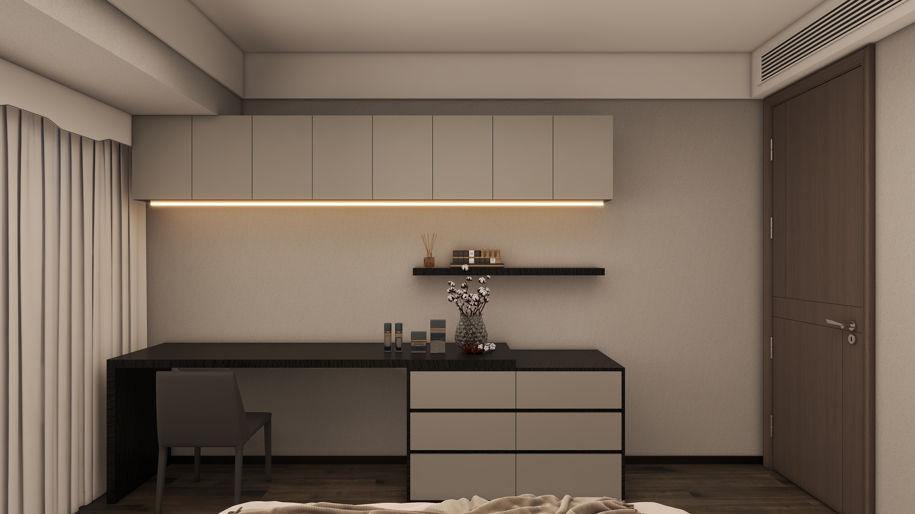 刘玉川-全案设计-万科金域国际14栋804-装修设计方案