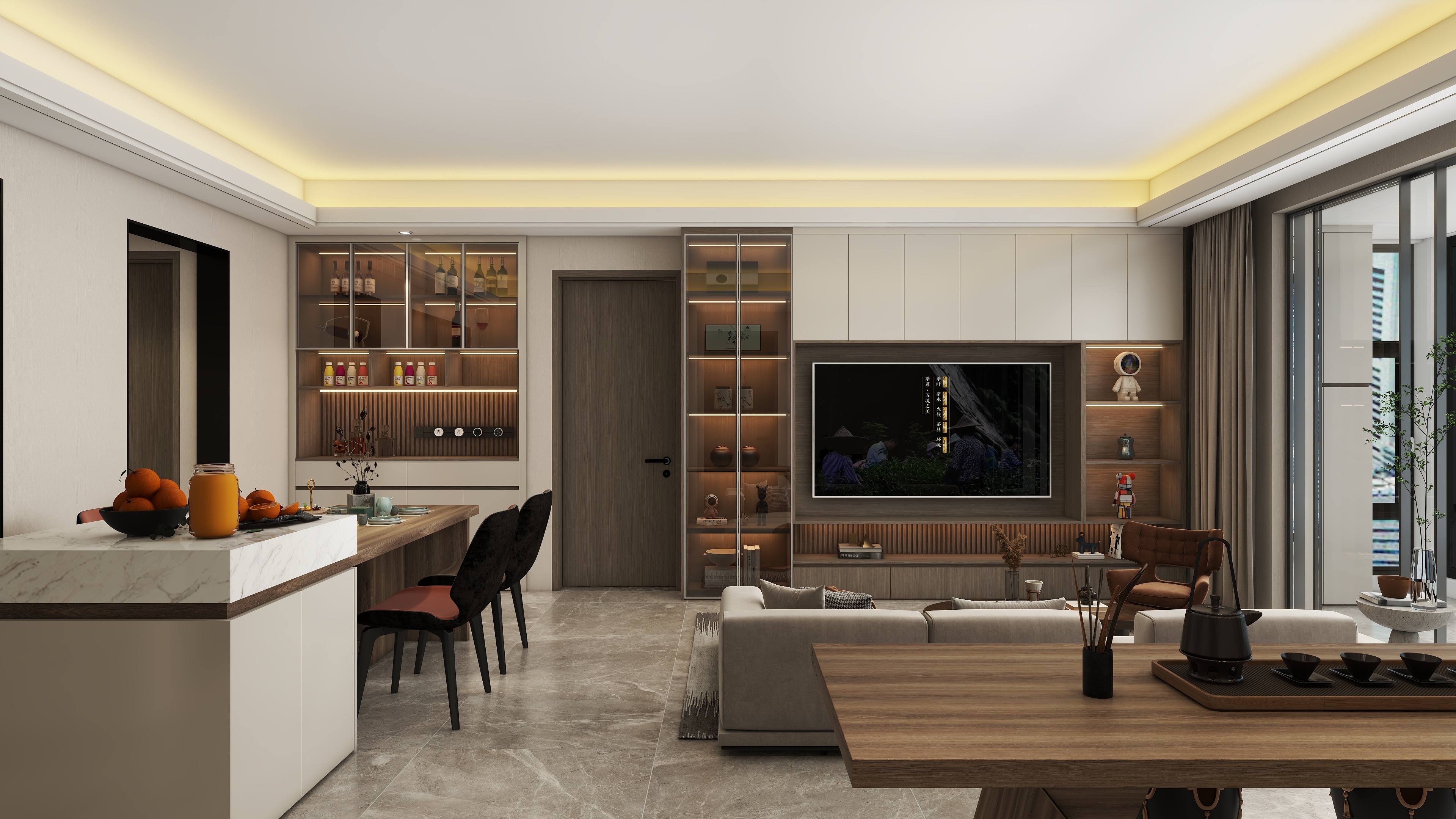 莫忘初心Stay-御湖上品140平设计师-沈zz-装修设计方案