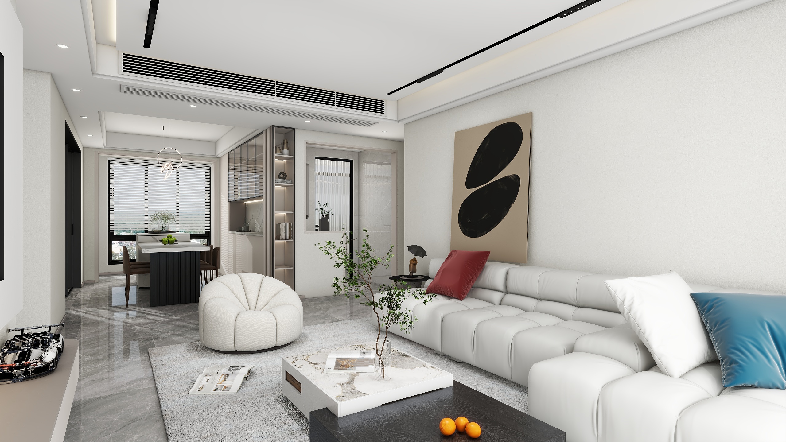 JC_DE-现代简约-上城雅苑121㎡3室-装修设计方案