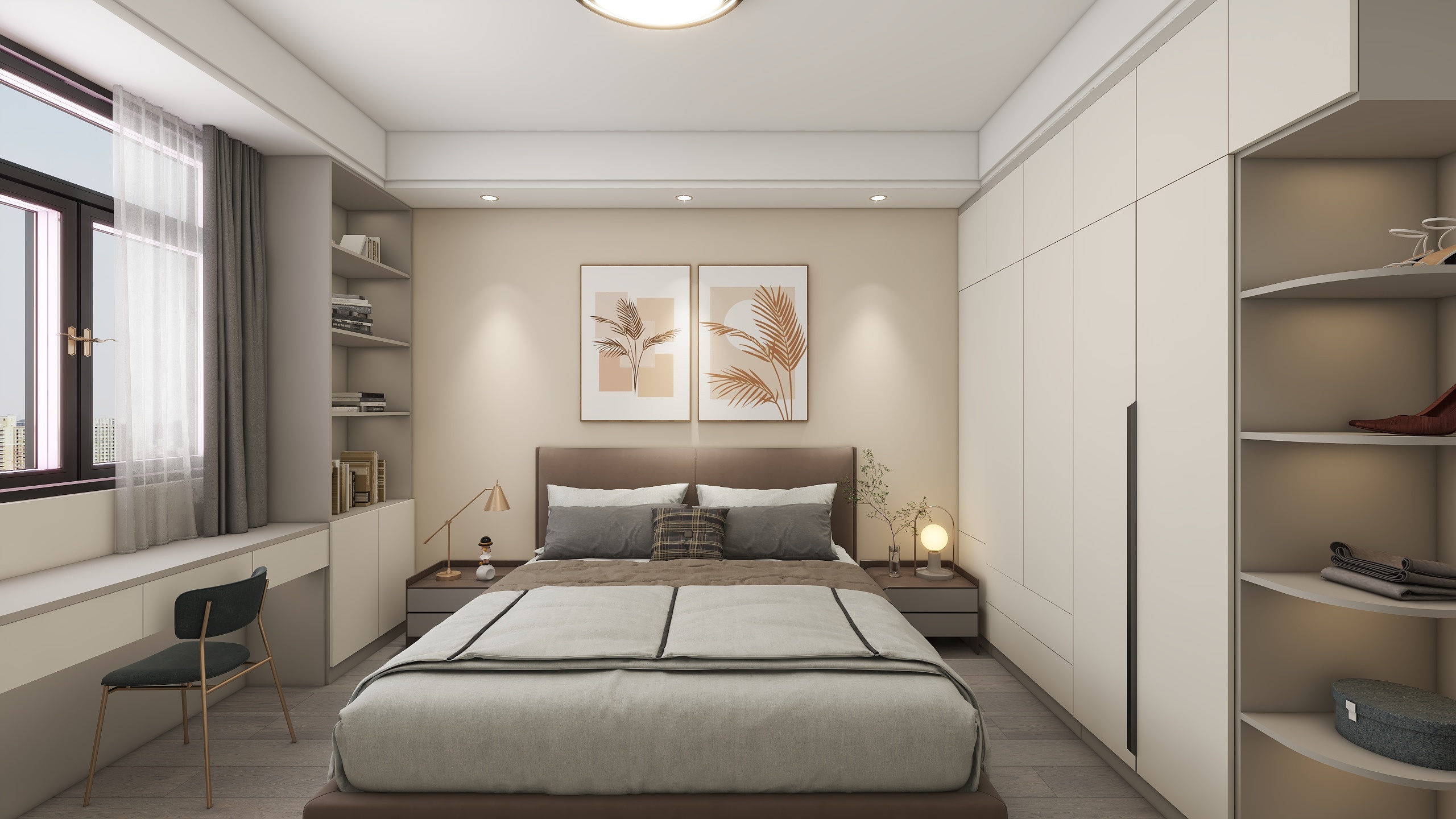 铭悦设计-亮-井城花园8-9-3第2版-装修设计方案