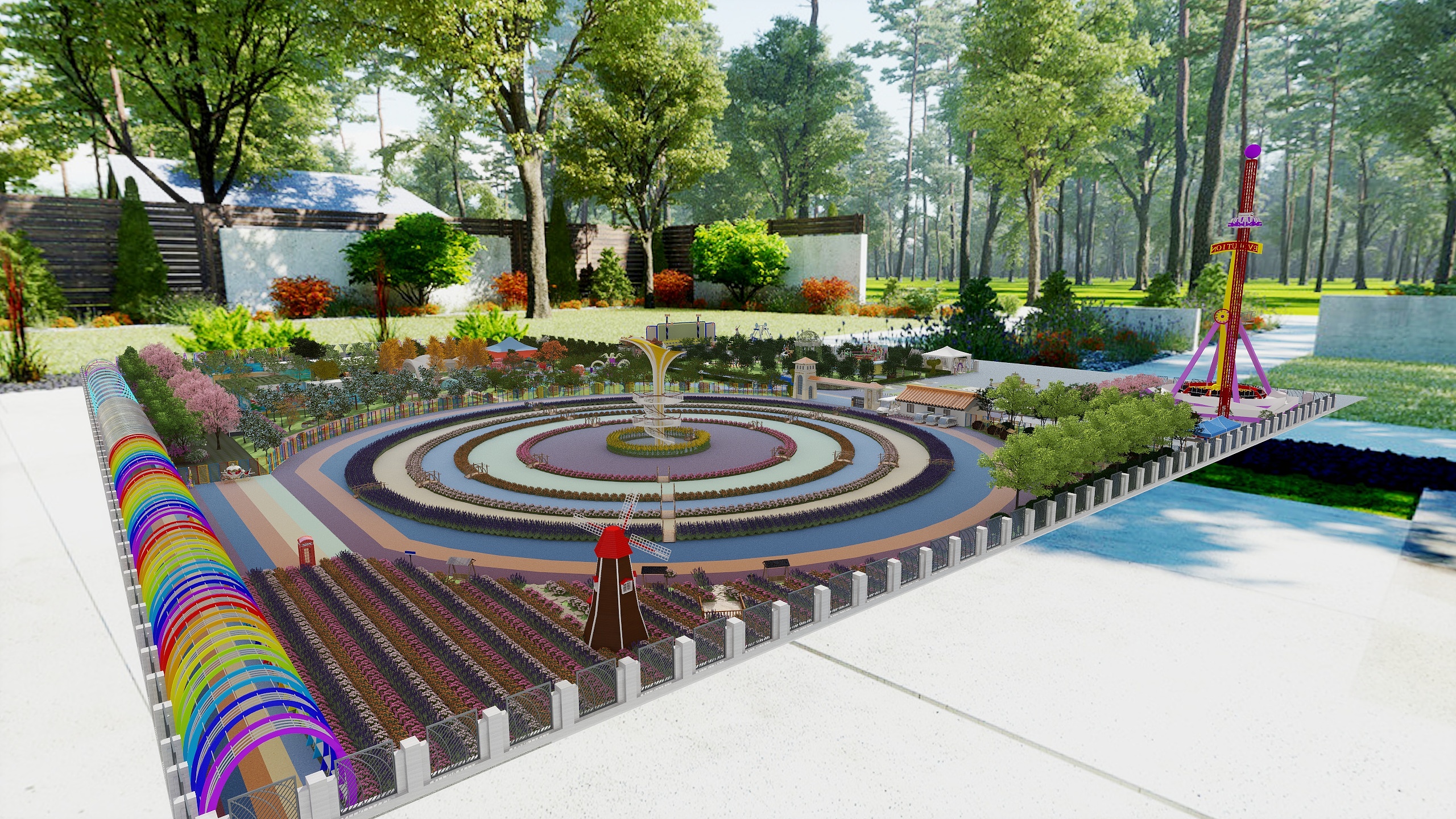 设计一喵-农家乐 画图-装修设计方案