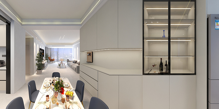 瑞金市科凡装饰-大名府10-801方案-装修设计方案