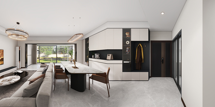 青白江欧曼家居-听湖九园13-1-101廖哥-装修设计方案