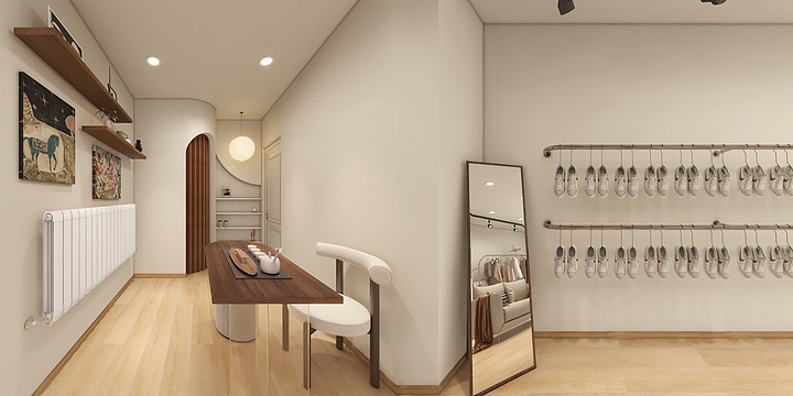 岸西N-鞋念-装修设计方案