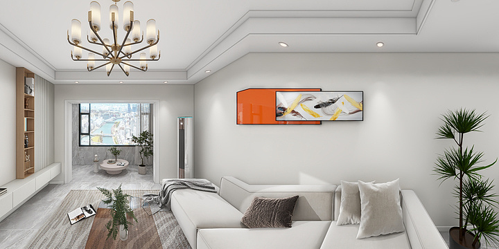 开水易养鱼-高新壹号院6-1-1102室-装修设计方案