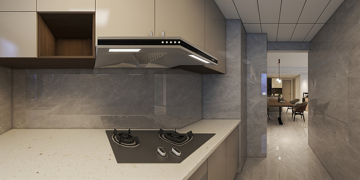 笑笑gecf-凤翔和苑5-1204-装修设计方案