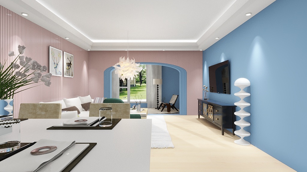 柠栀rLvy-保利东湾55㎡-装修设计方案