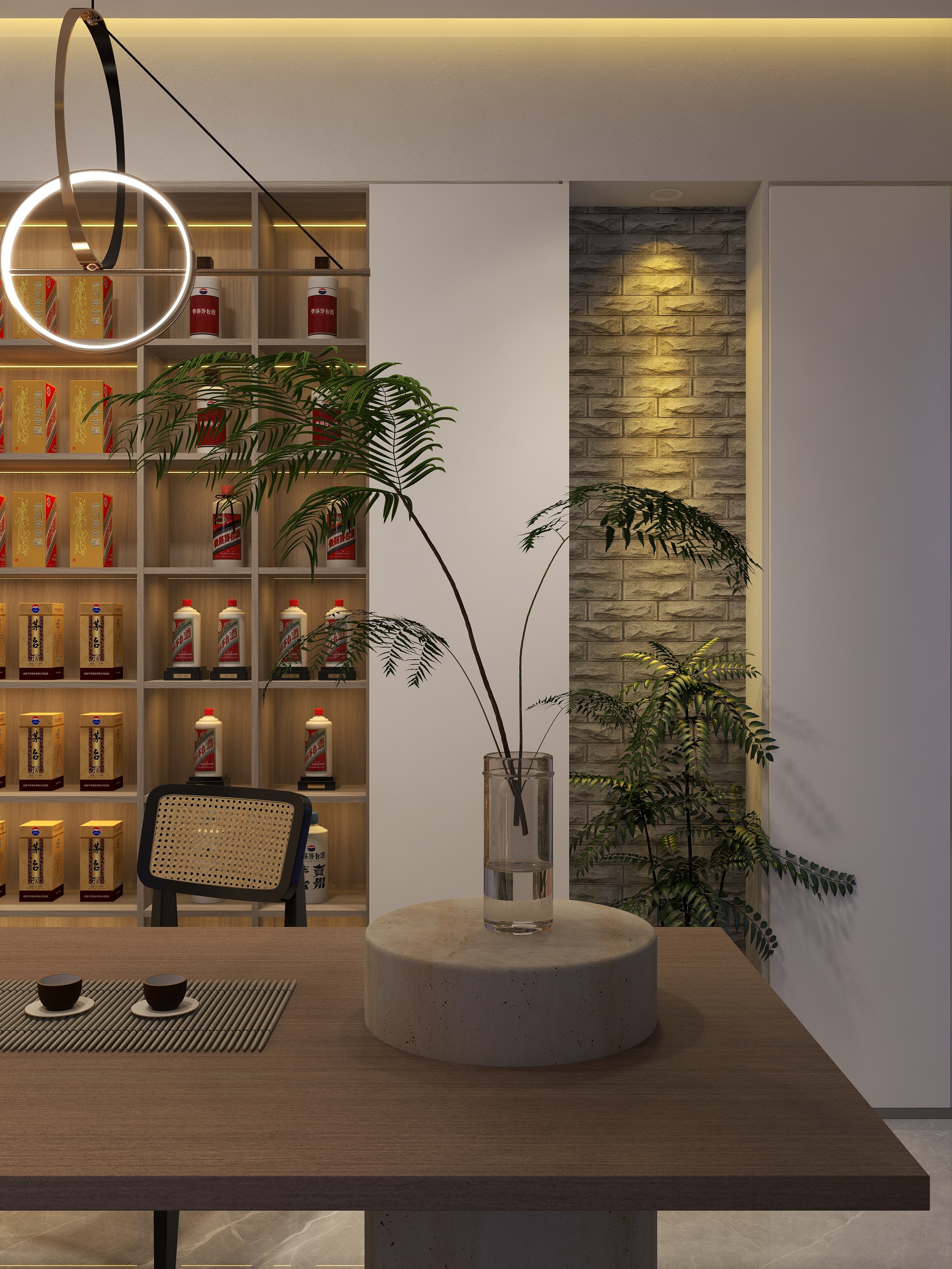 小何宝贝-烟酒店-装修设计方案