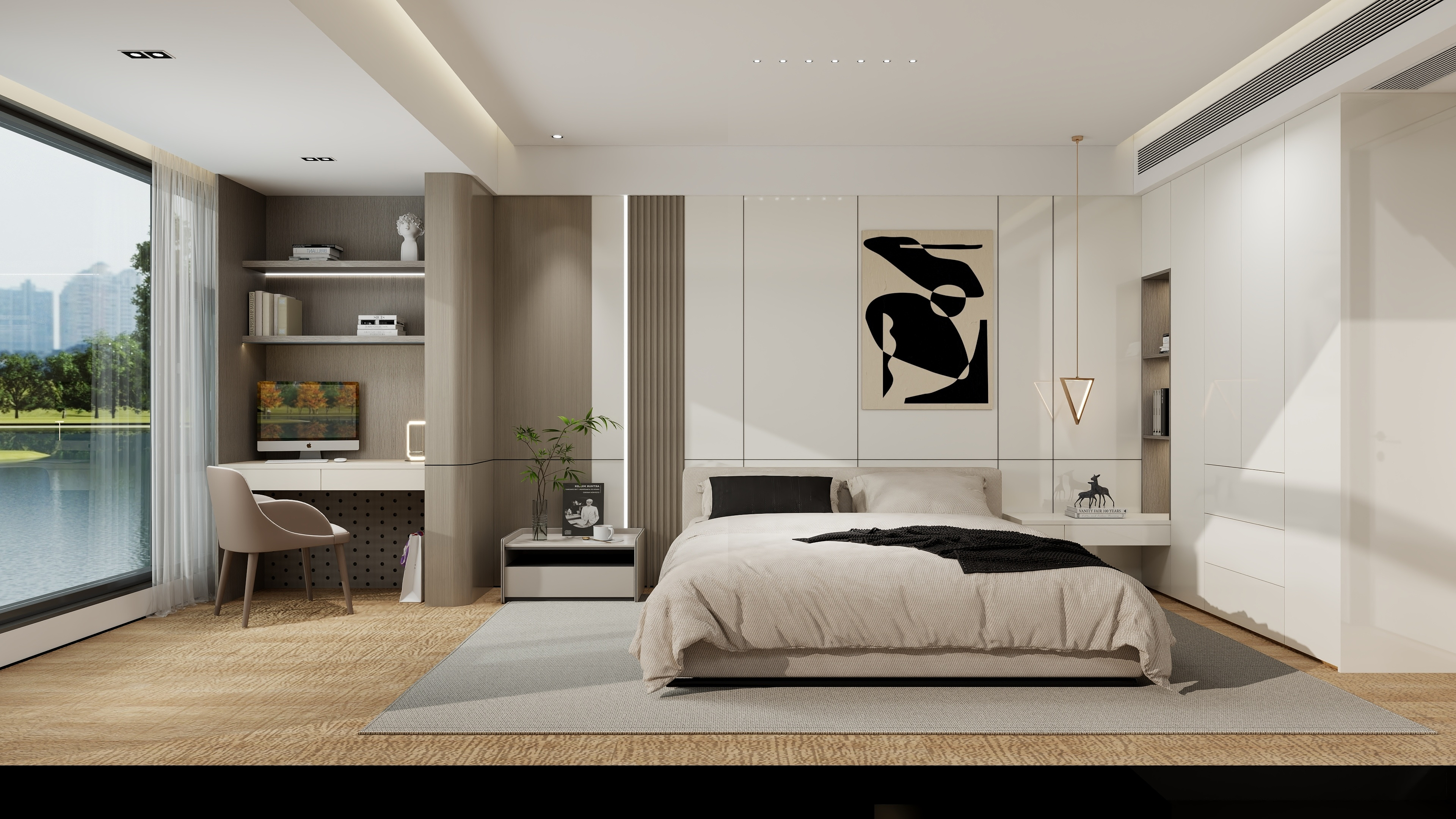 SM.倪鹏程-简约风格别墅-装修设计方案