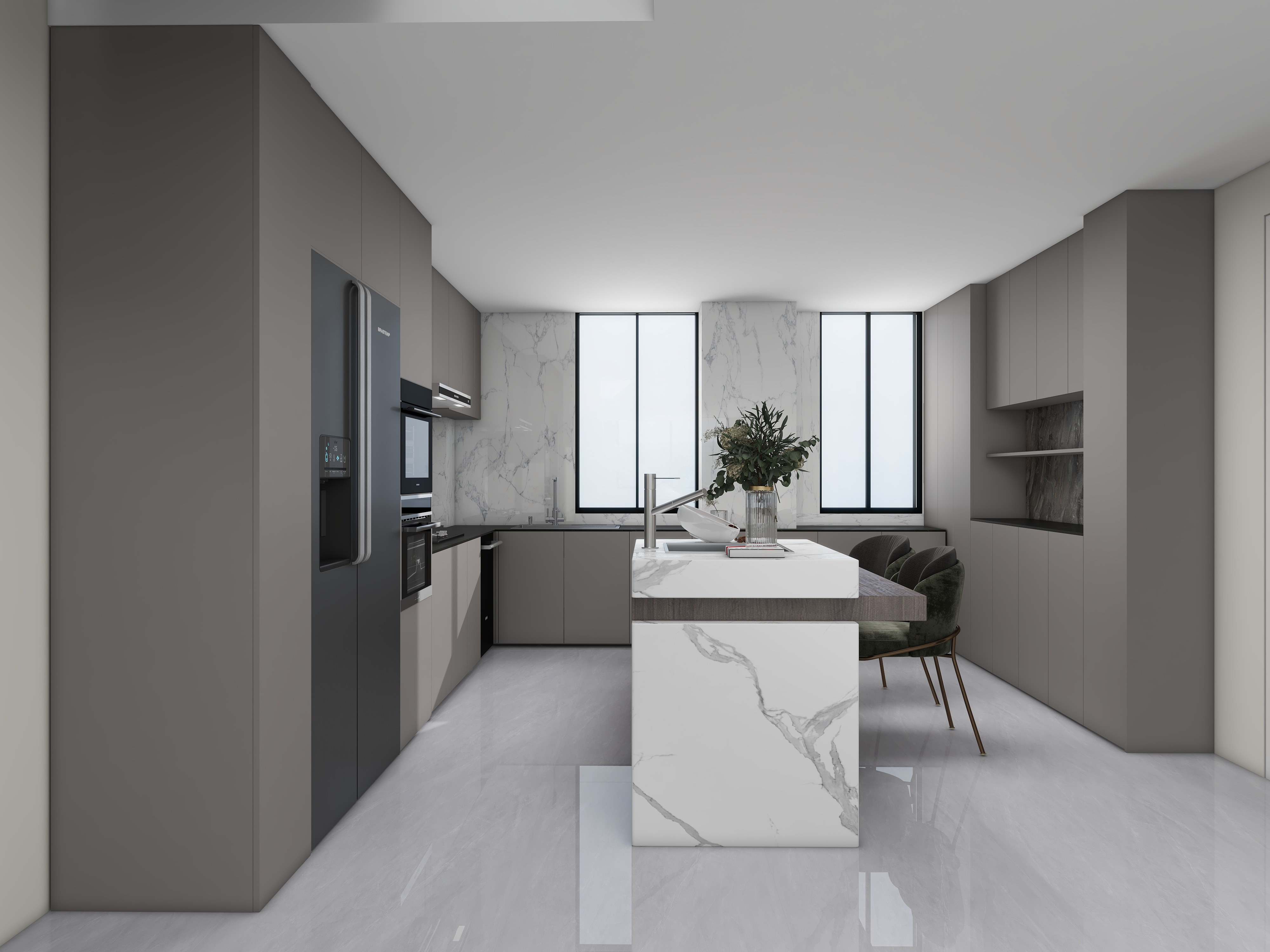 翊尚1999-阳光城翡丽花园160㎡-装修设计方案