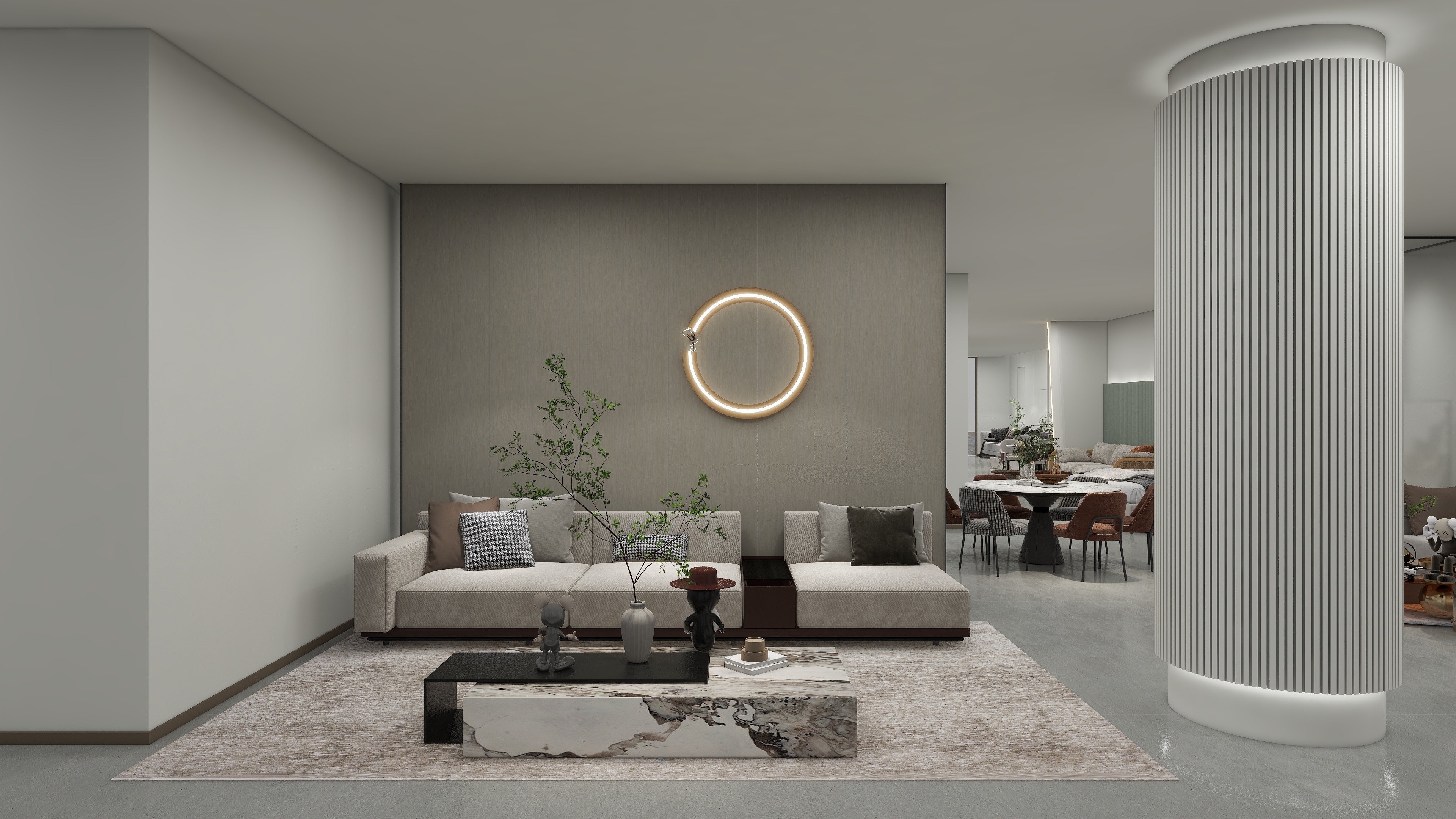 河南雅宝家俱-郑州市中博家居珀那系列-装修设计方案