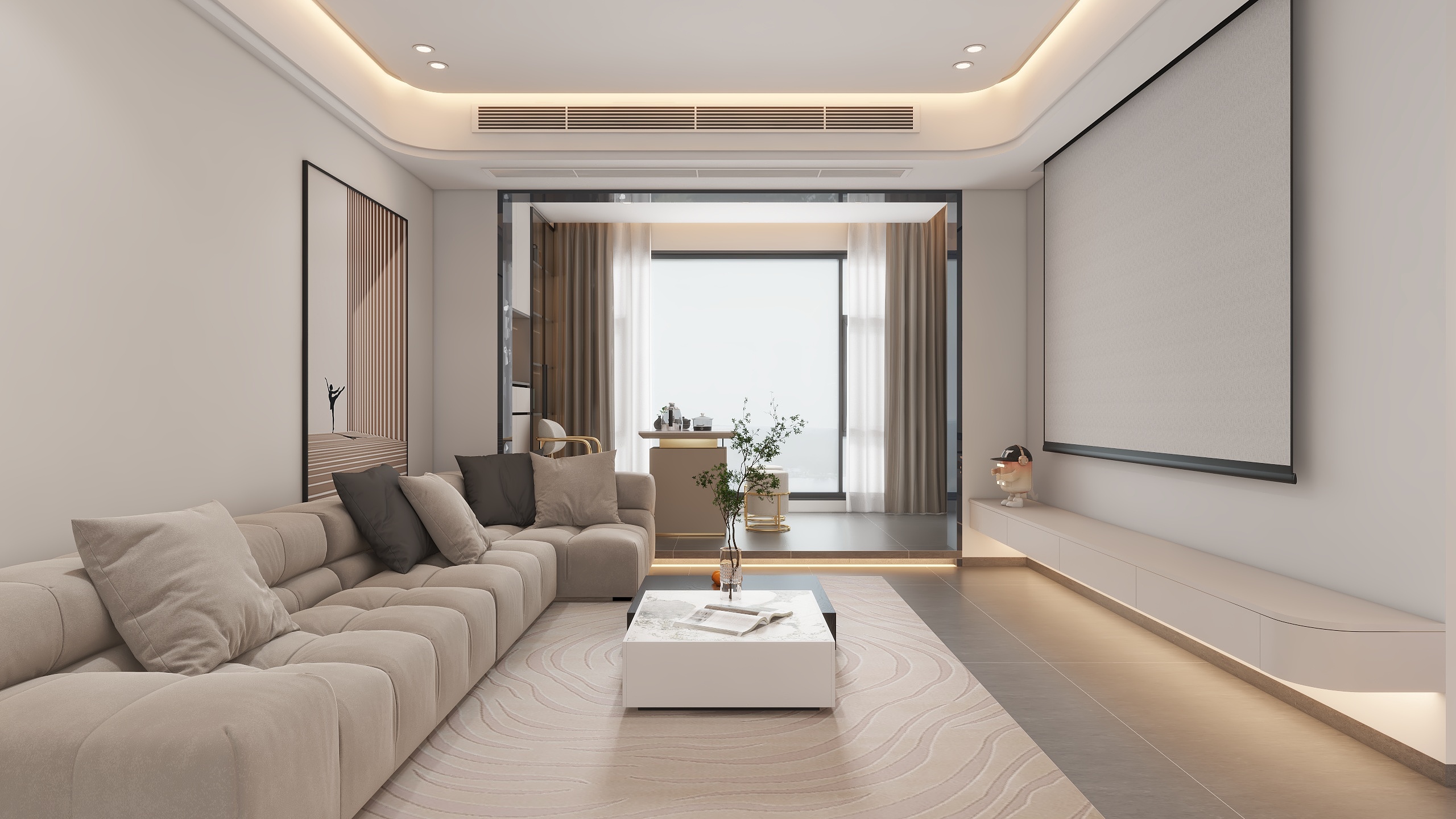 徐设计--现代简约风-装修设计方案