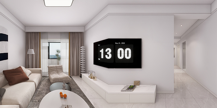 小白梦想家-现代简约-装修设计方案