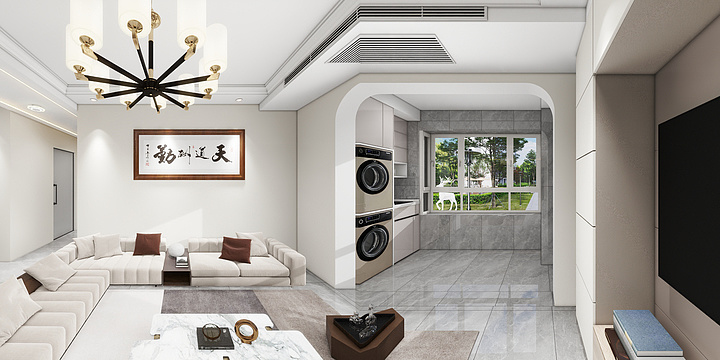 钱业飞-海清佳苑3房2卫-装修设计方案