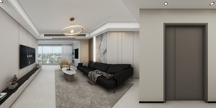 罗赟的室内妙境-钟祥君廷公元3.0-装修设计方案