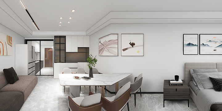 CHEN2188-九州汽车城1335-装修设计方案