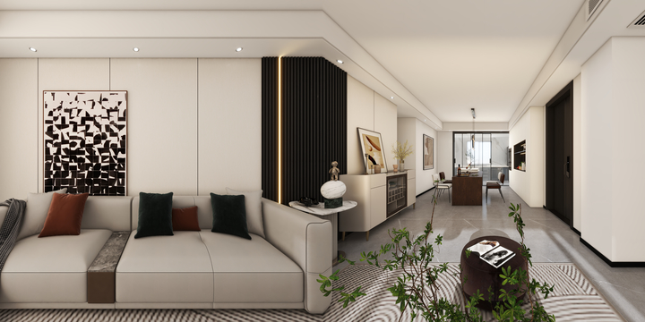 杰盛空间设计-长江印-装修设计方案