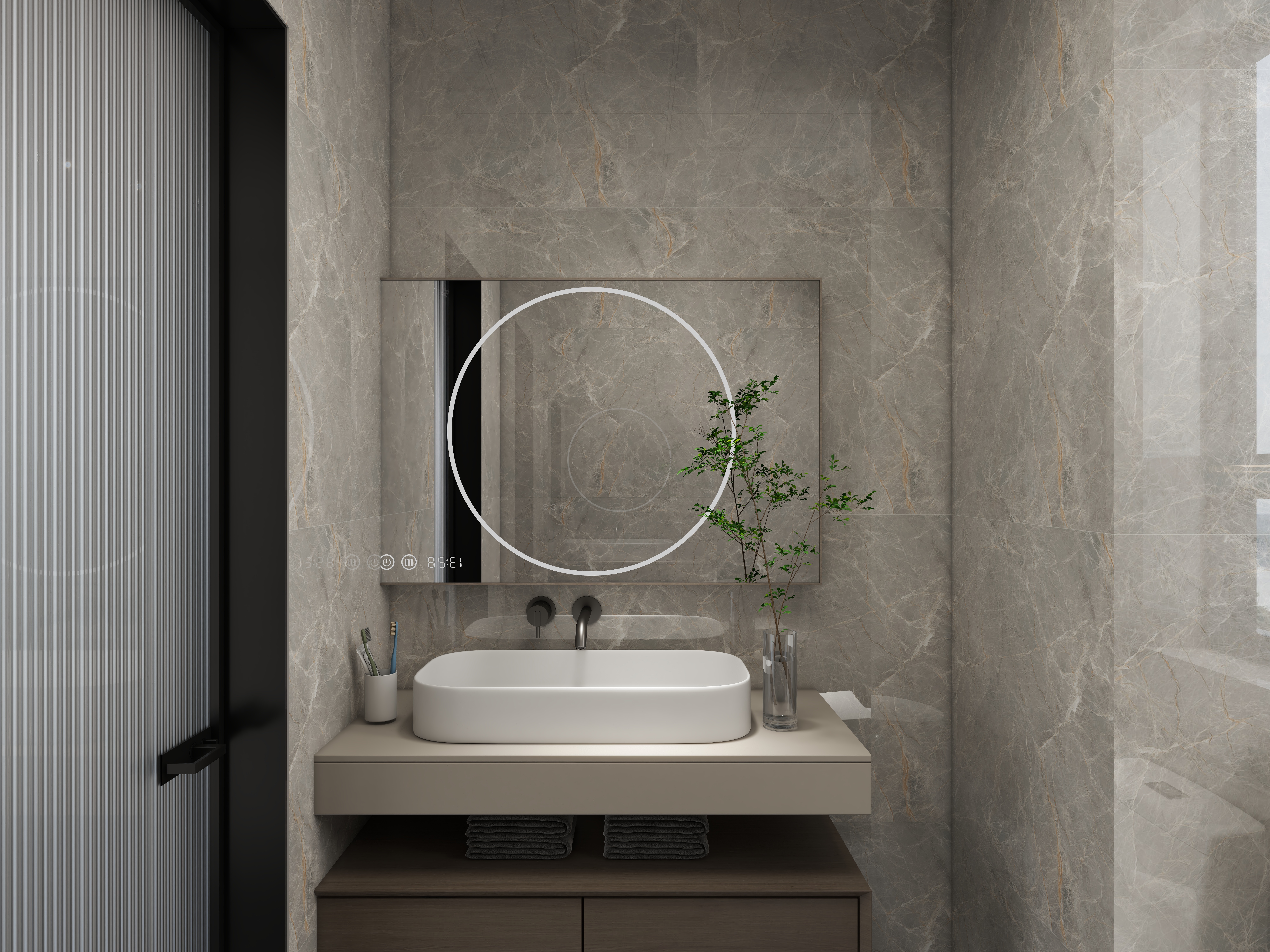 艺雅丽-87平现代简约装修效果图