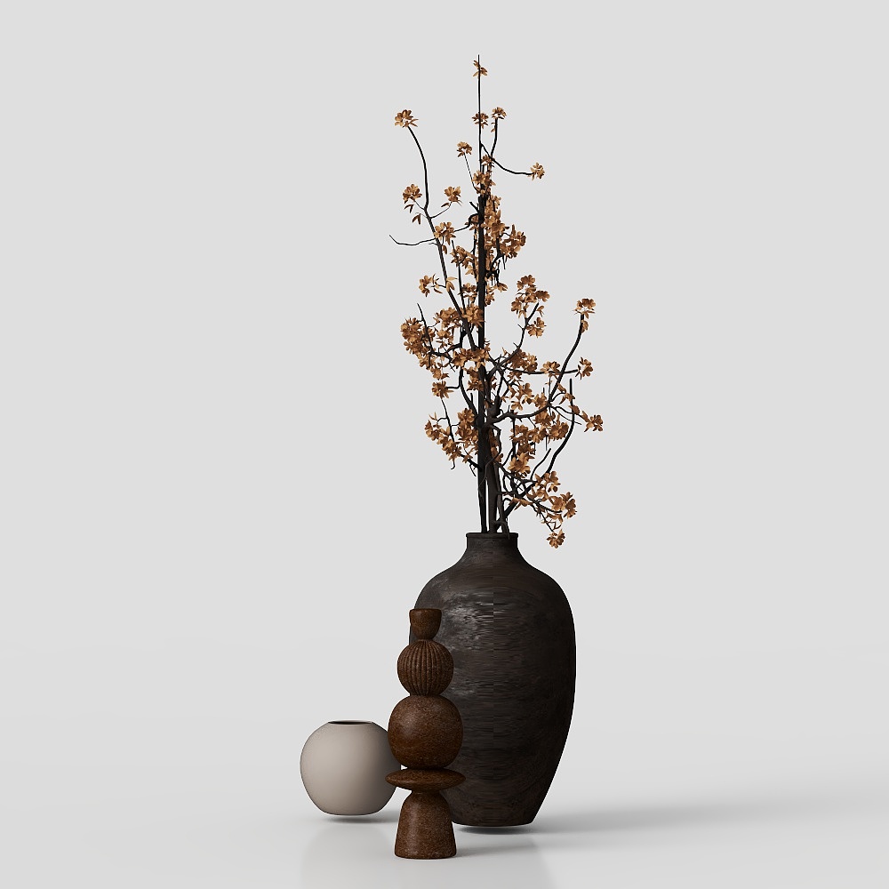 花瓶123D模型