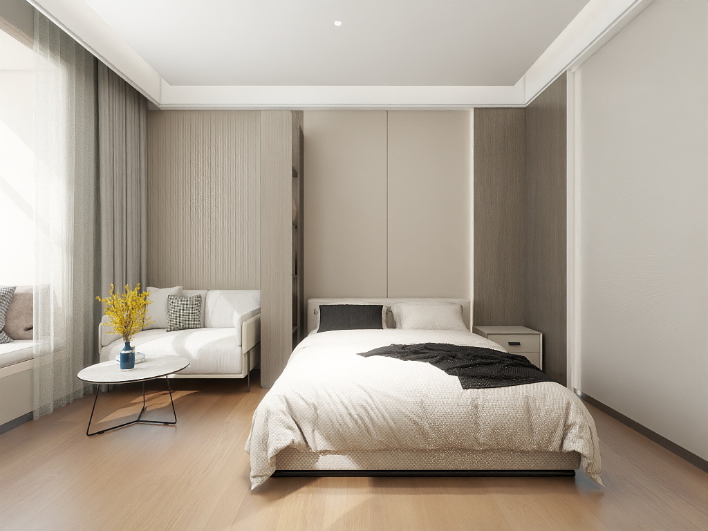 朱君玄-1极简风甘州院子6-801-装修设计方案