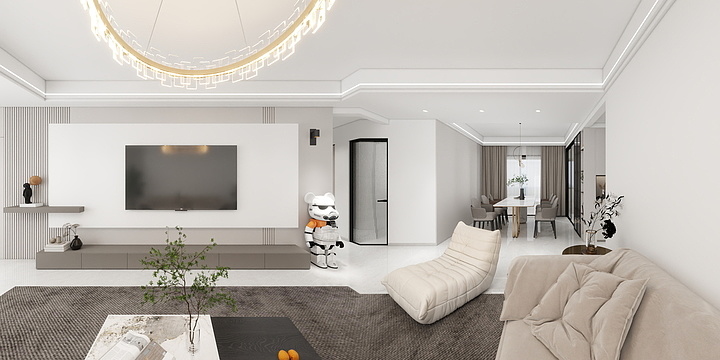 万花谷在逃设计师-湘江富力城-装修设计方案